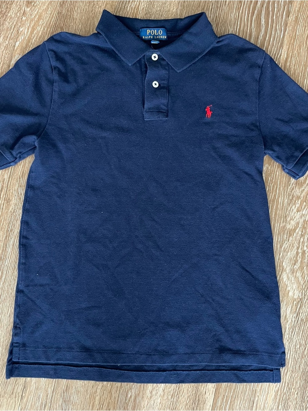 Polo by Ralph Lauren Navy Polo with Red Pony
